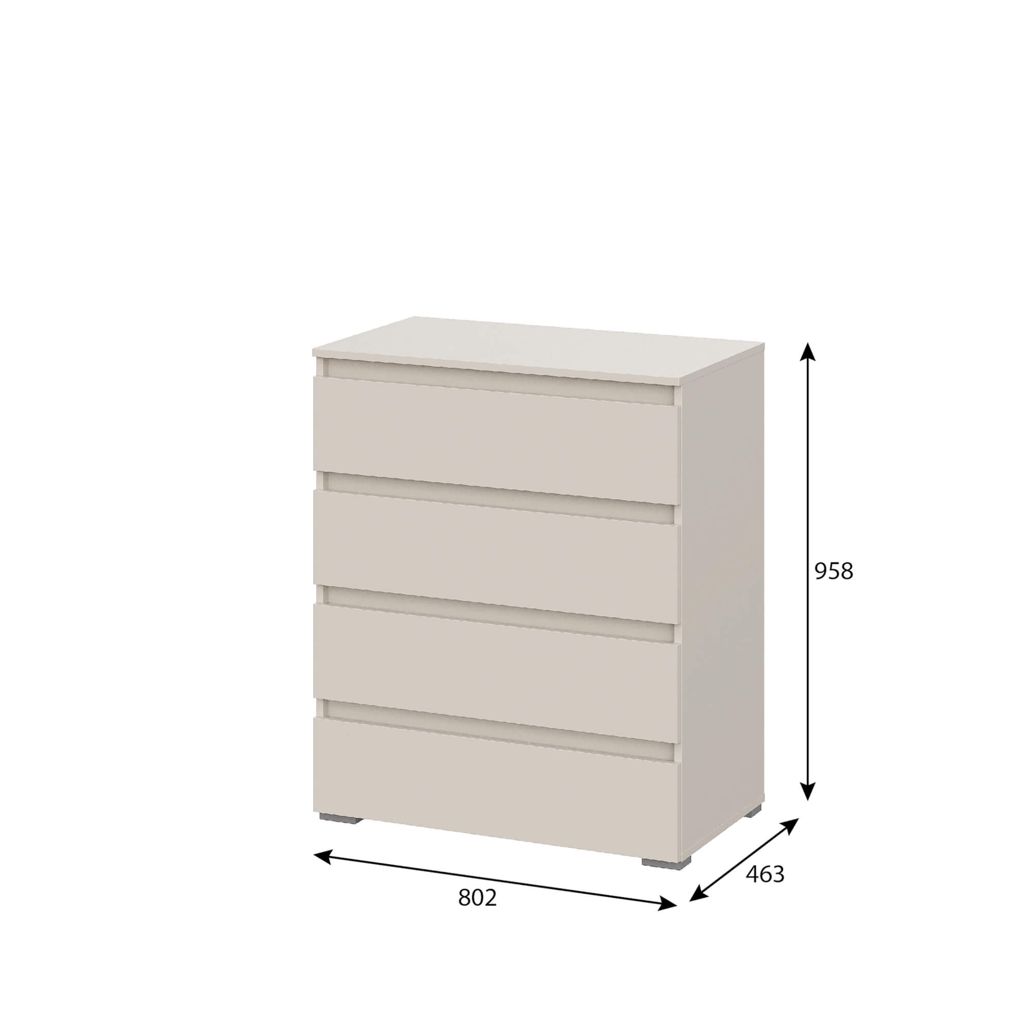 Люмо Комод КМ 02 кашемир